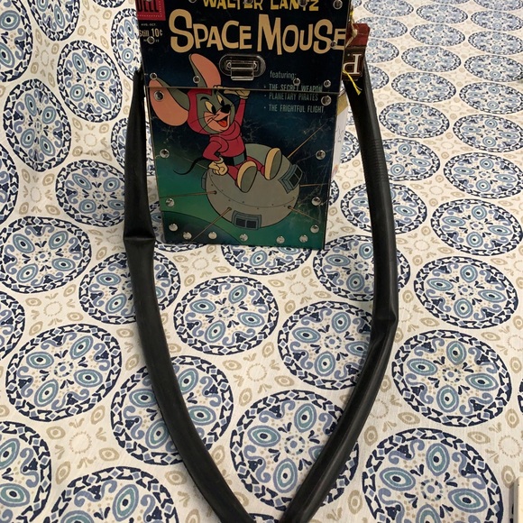 Vintage Purse Space Mouse Upcycled Cool NWT - Picture 13 of 14